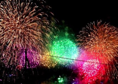 Fuochi d'artificio in giappone