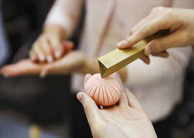 Taller de Wagashi - haciendo Nerikiri