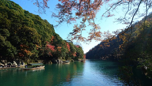 Kyoto Arashiyama Katsura River Boats