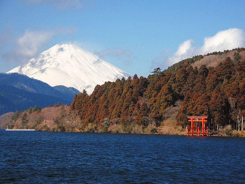 Hakone och Ashi-sjön